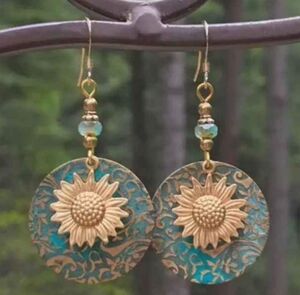 Sunflower Earrings